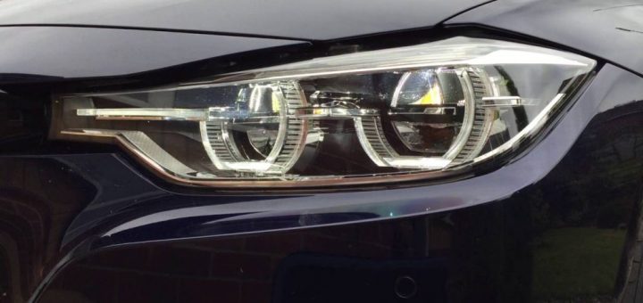 BMW F30 reflektör tip LED farları
